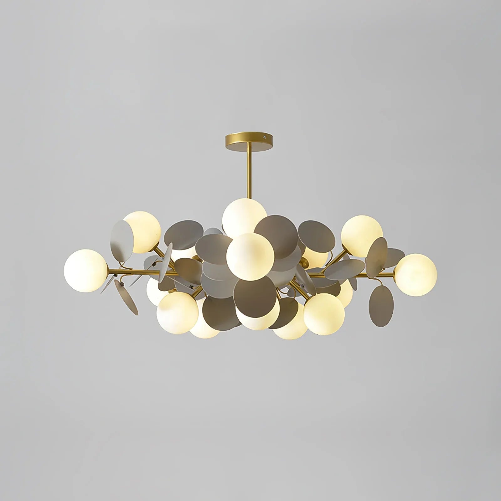 Lampadario floreale Orlonia