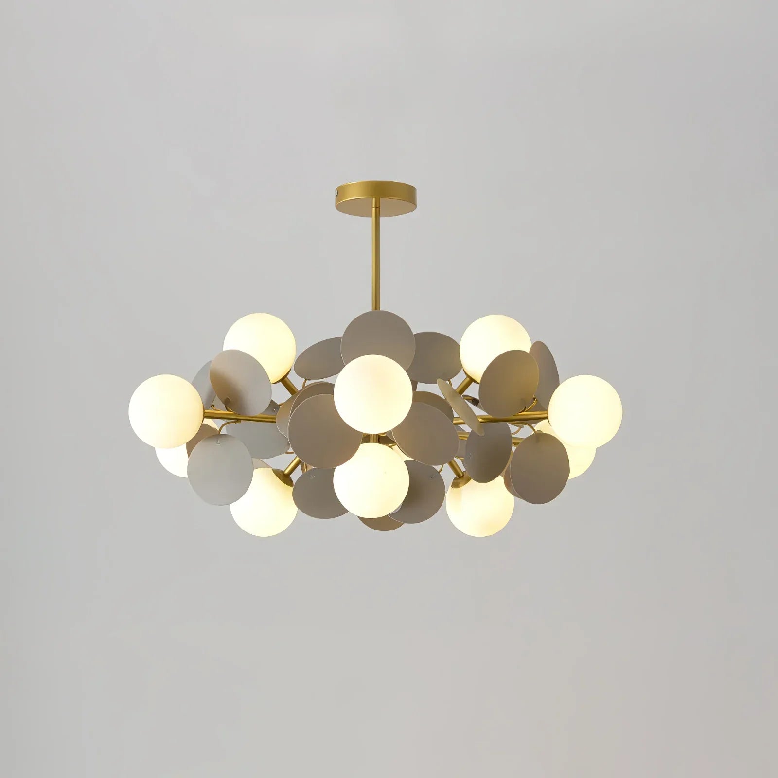 Lampadario floreale Orlonia