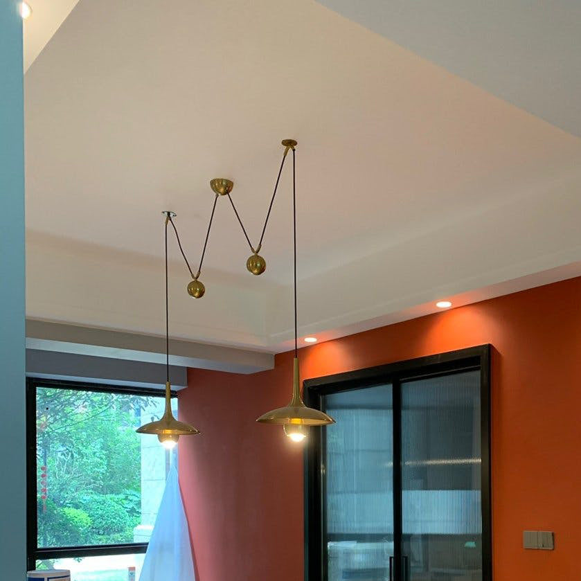 Lampada a sospensione vintage Ororiare