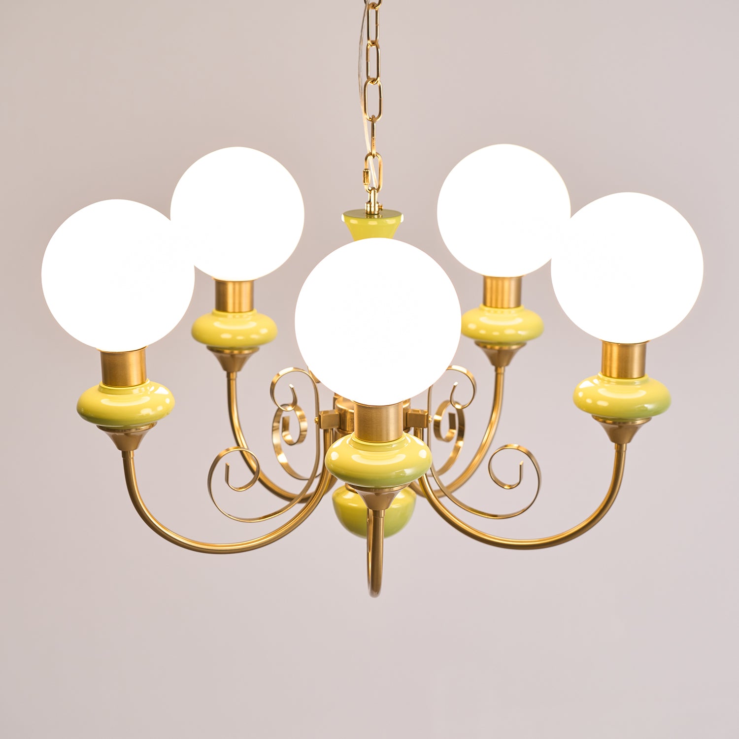 Lampadario a globo Feriva