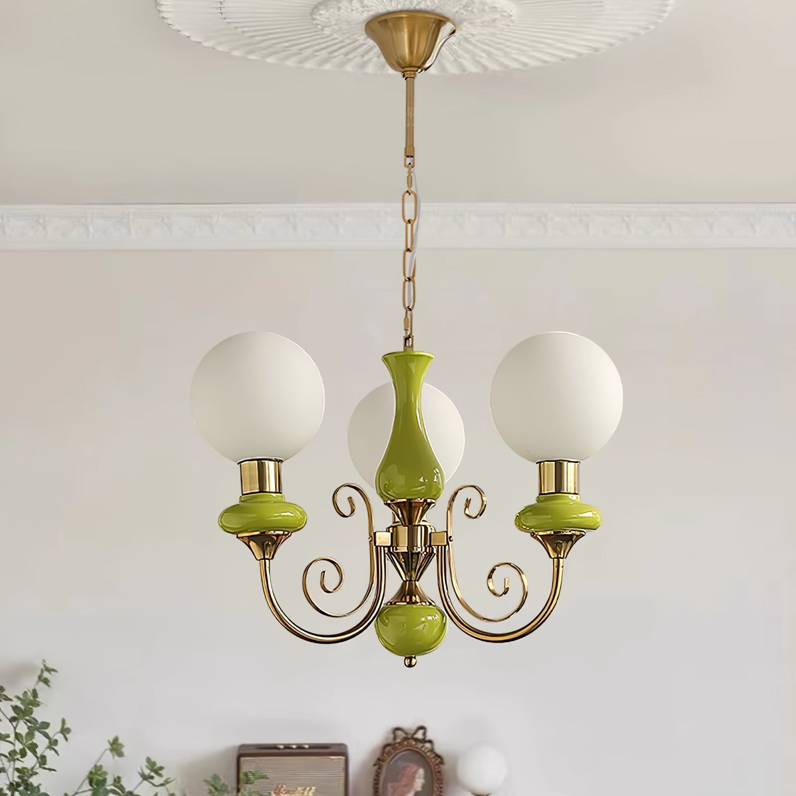 Lampadario a globo Feriva