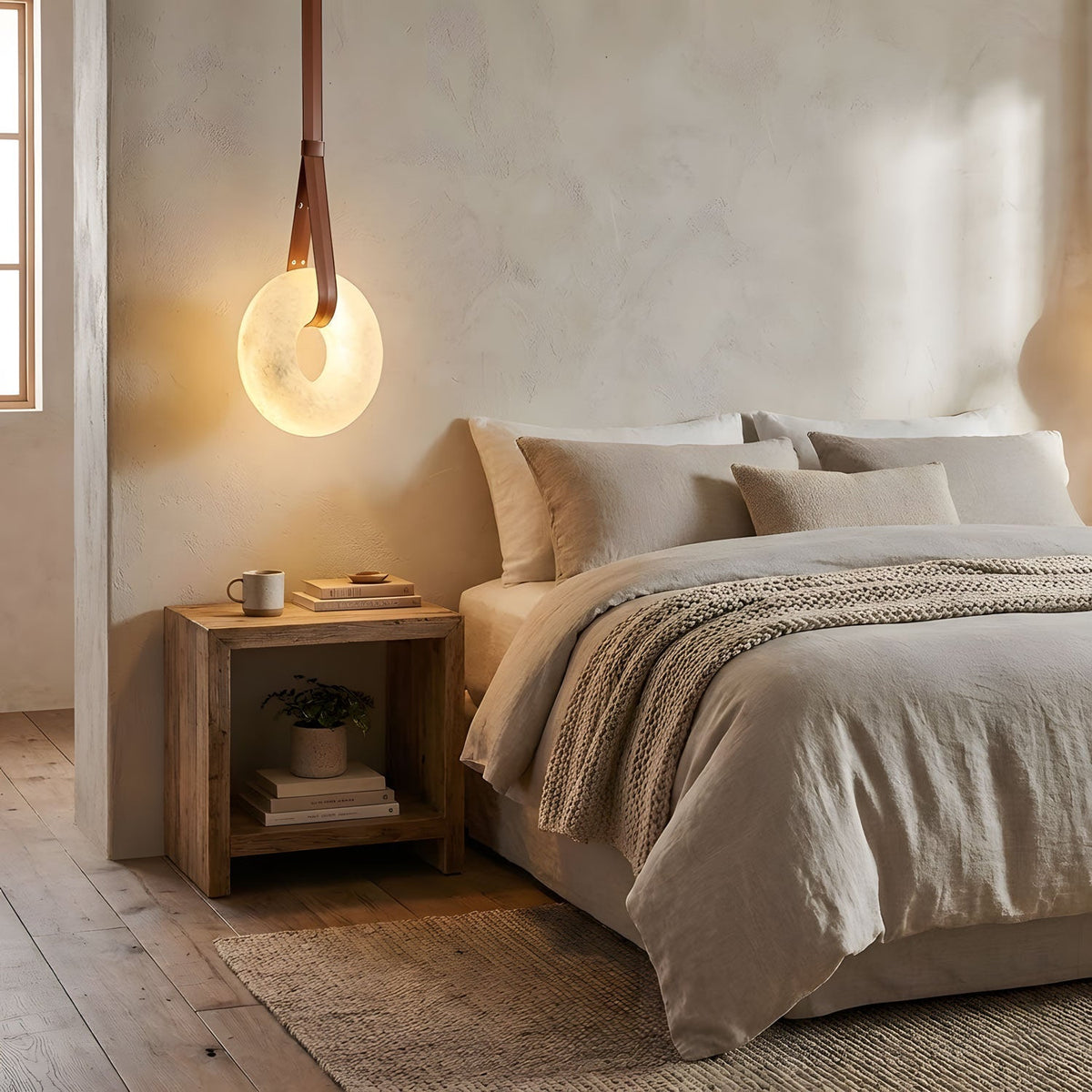 Oslo Alabaster Pendant Light A – detail 4