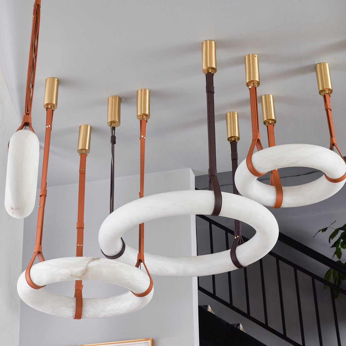 Oslo Alabaster Pendant Light A – detail 28