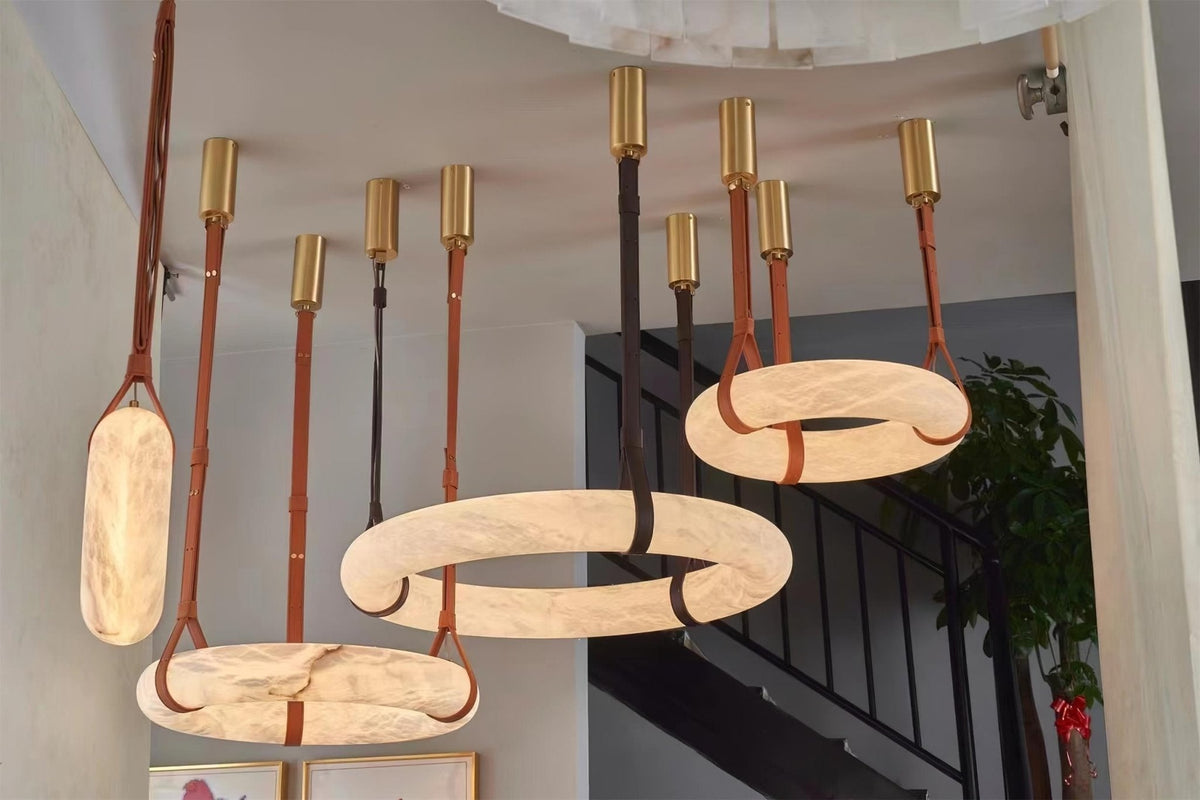 Oslo Alabaster Pendant Light A – detail 39