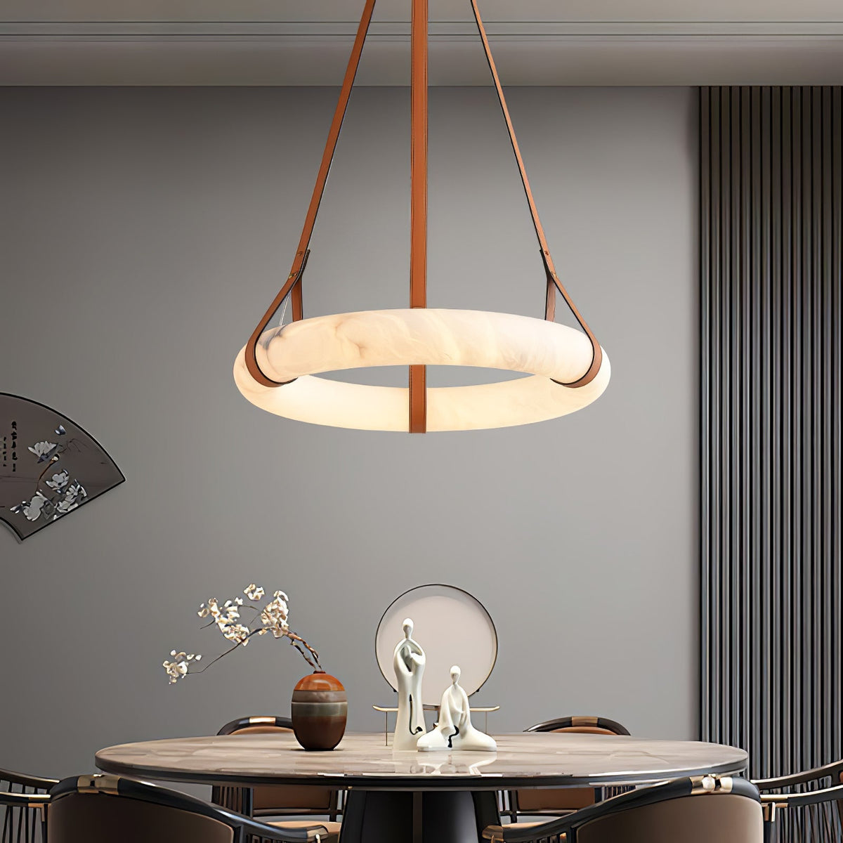 Oslo Alabaster Pendant Light A – detail 18