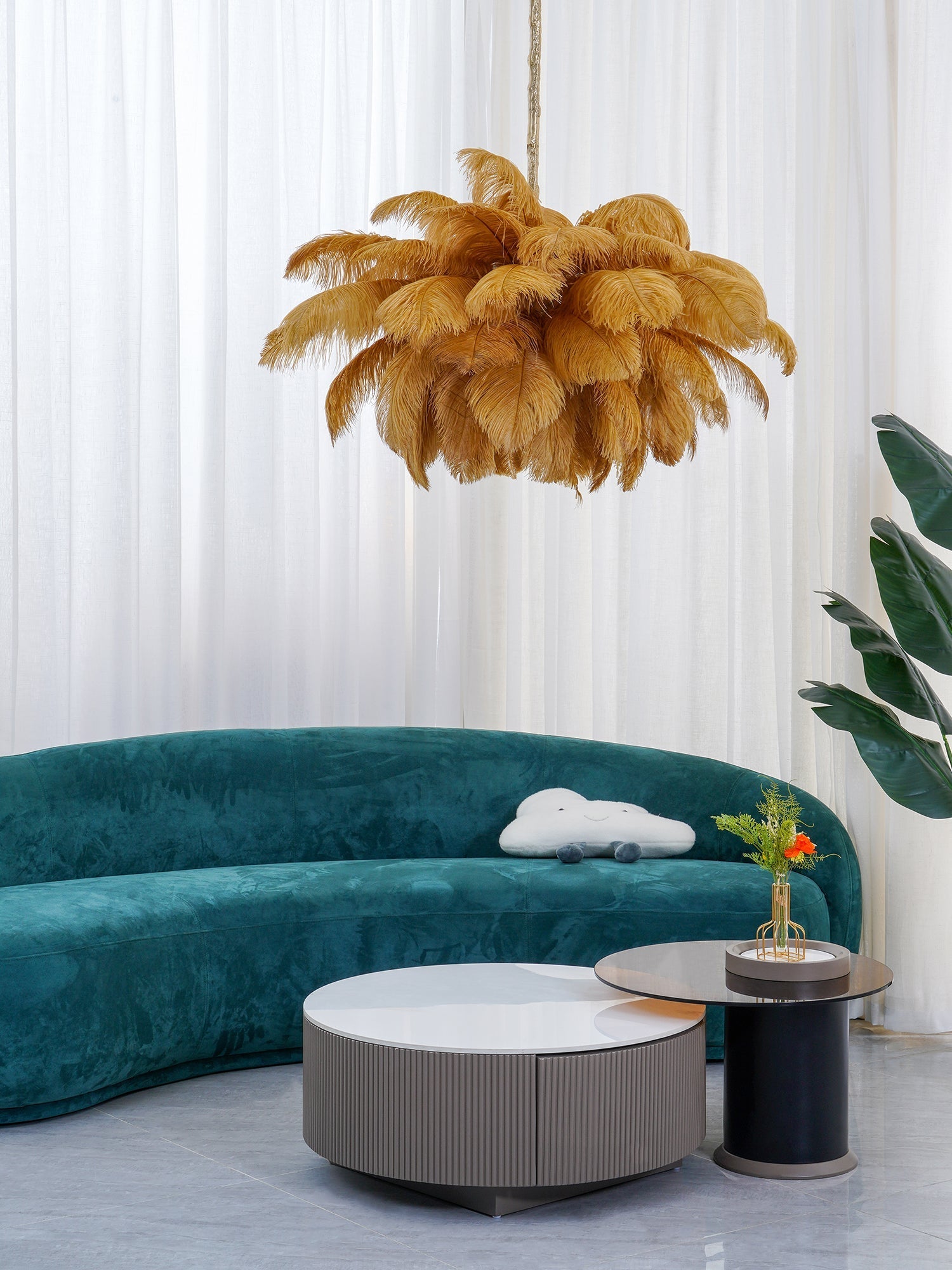 Lampadario scenografico Fallia