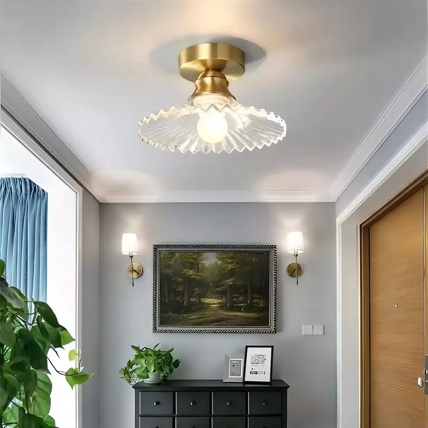 Plafoniera vintage Callumina