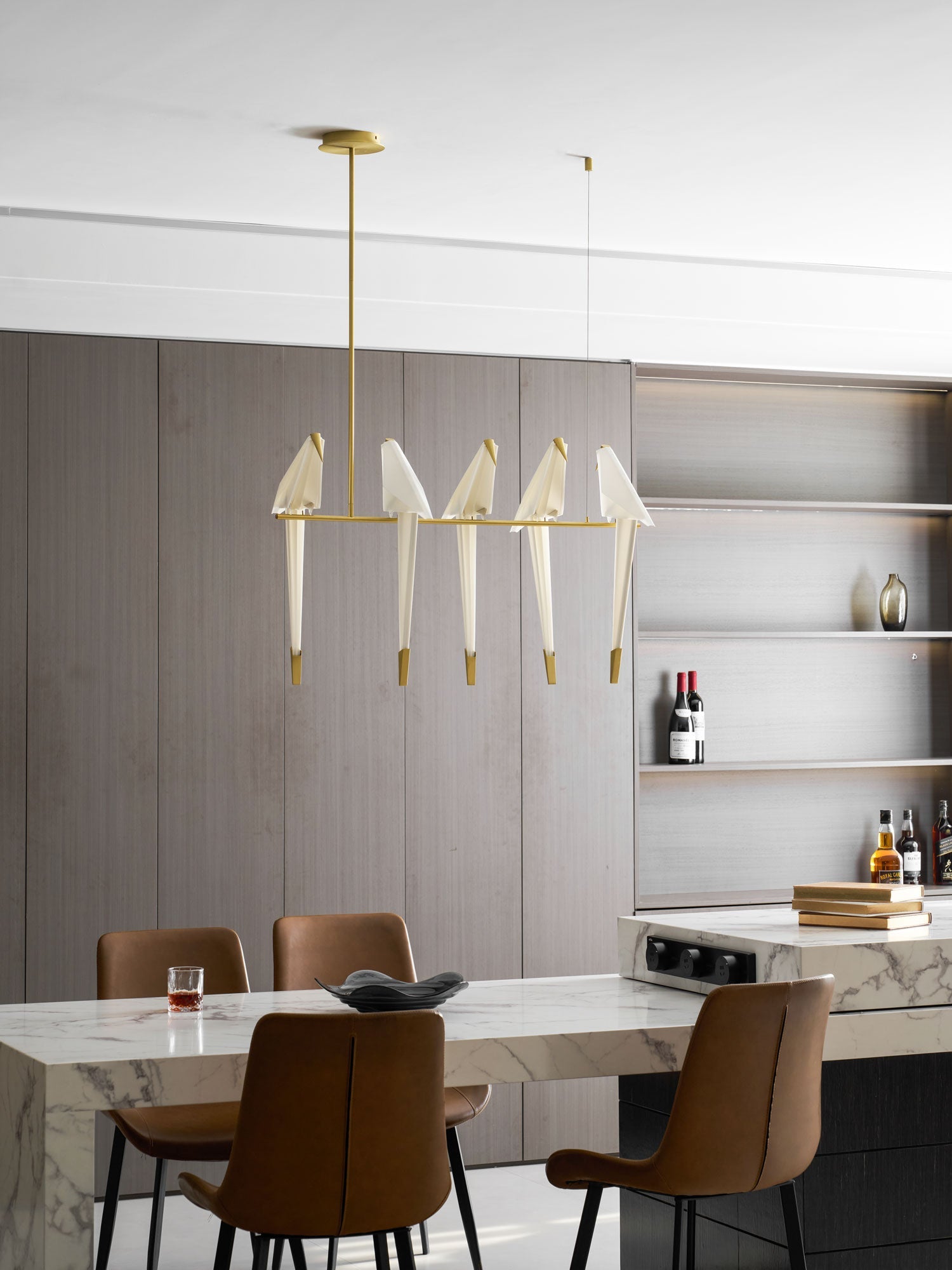 Lampadario lineare Lavela