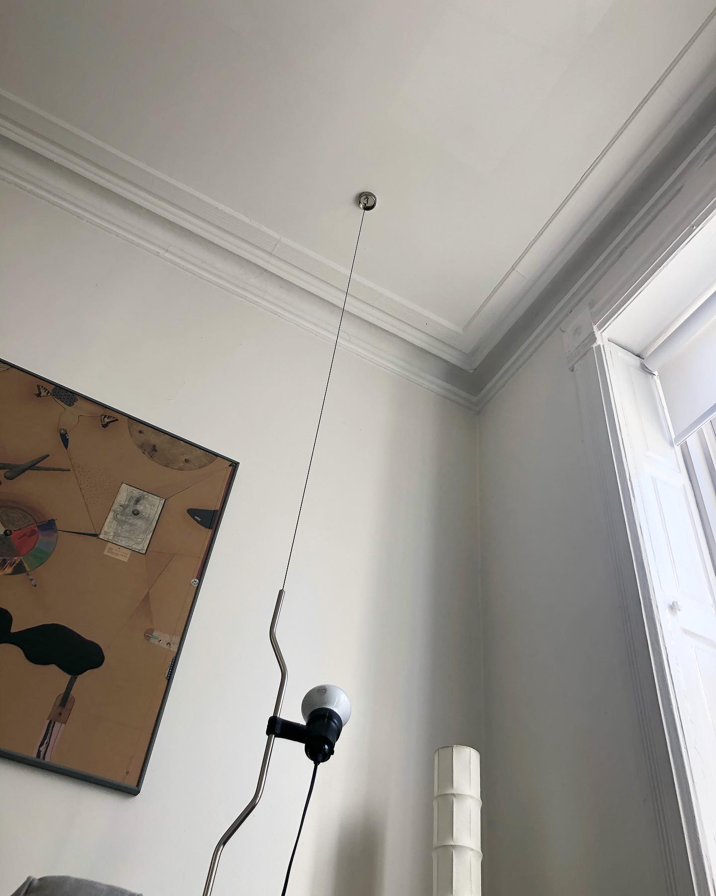 Lampada da terra a soffitto industriale Chicino