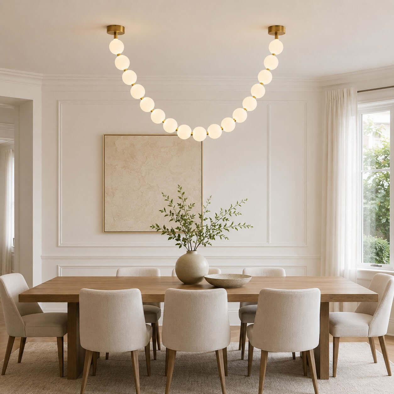 Lampadario a sfere Calonani