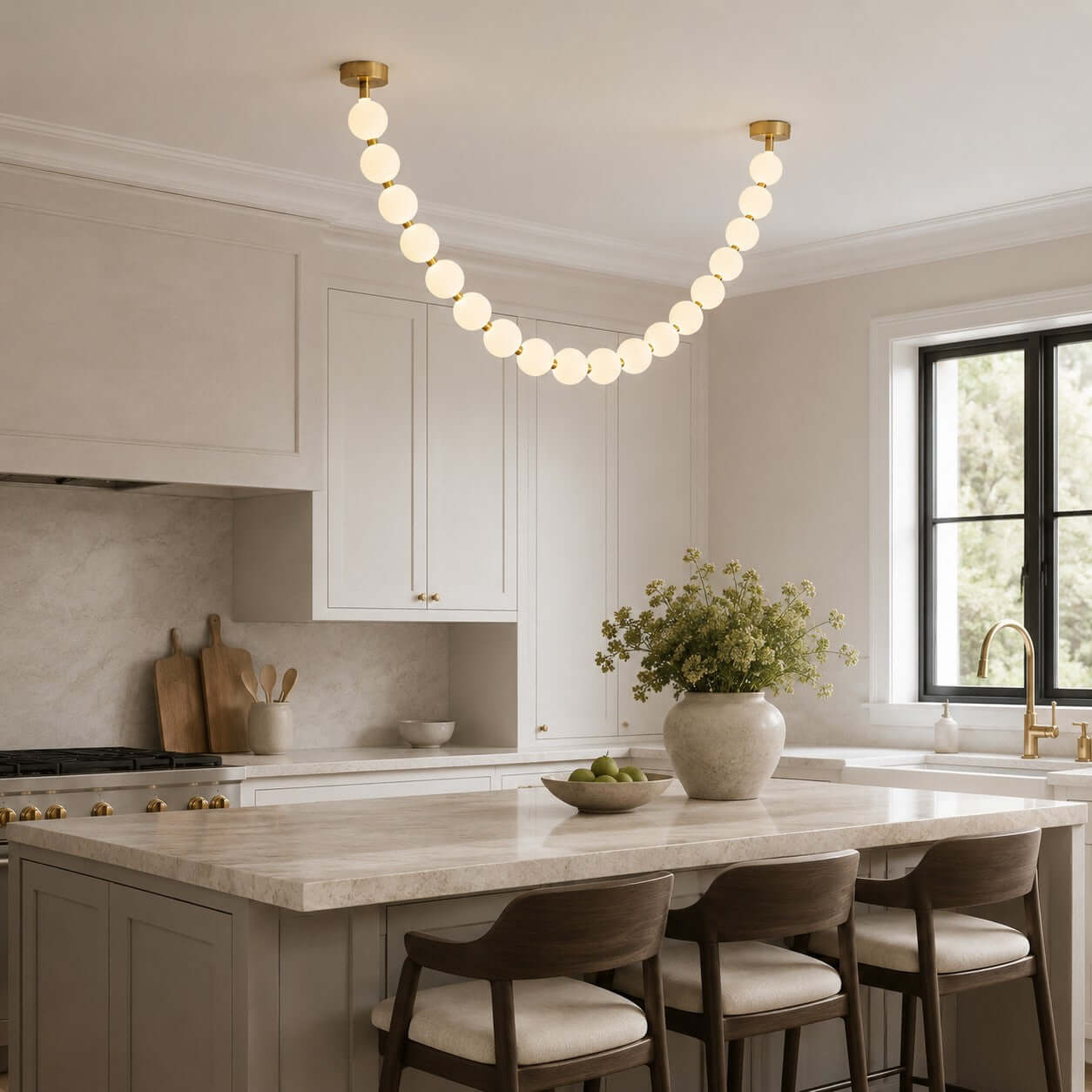 Lampadario a sfere Calonani