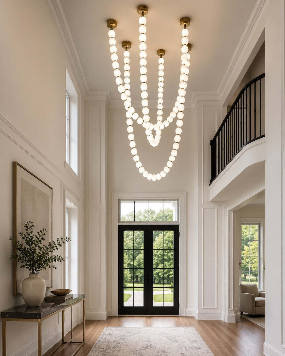 Lampadario a sfere Calonani