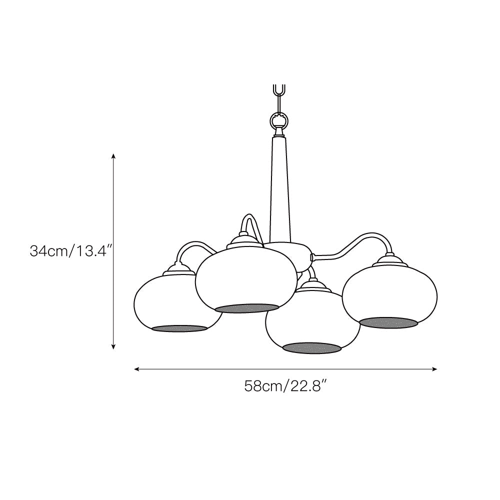 Lampadario Zalerro