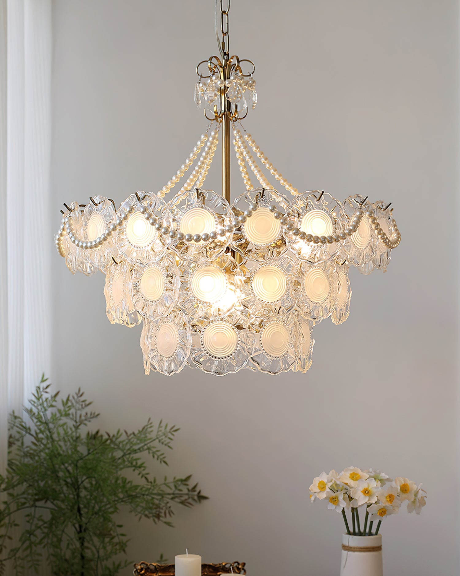 Lampadario classico Falcorai