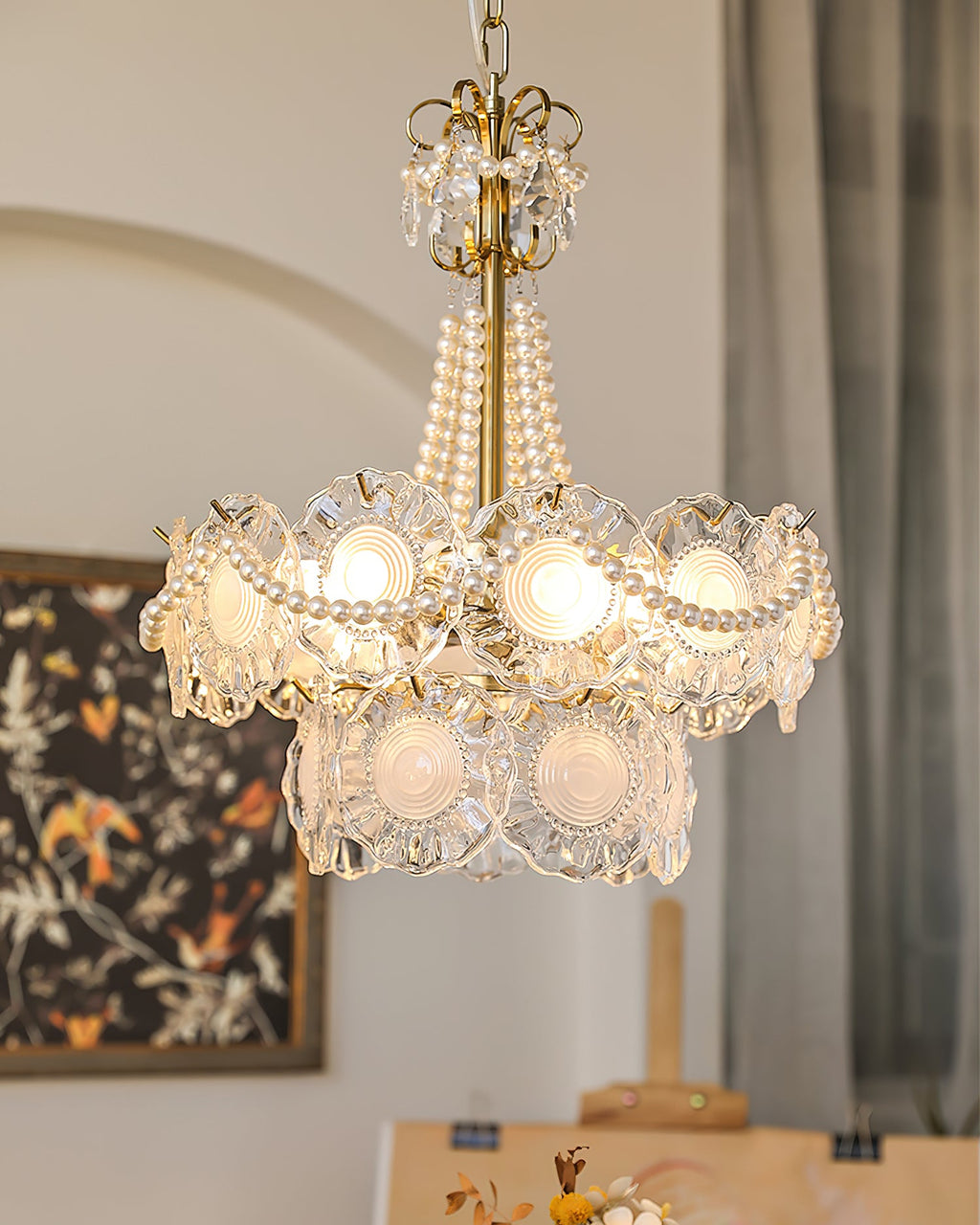 Lampadario classico Falcorai