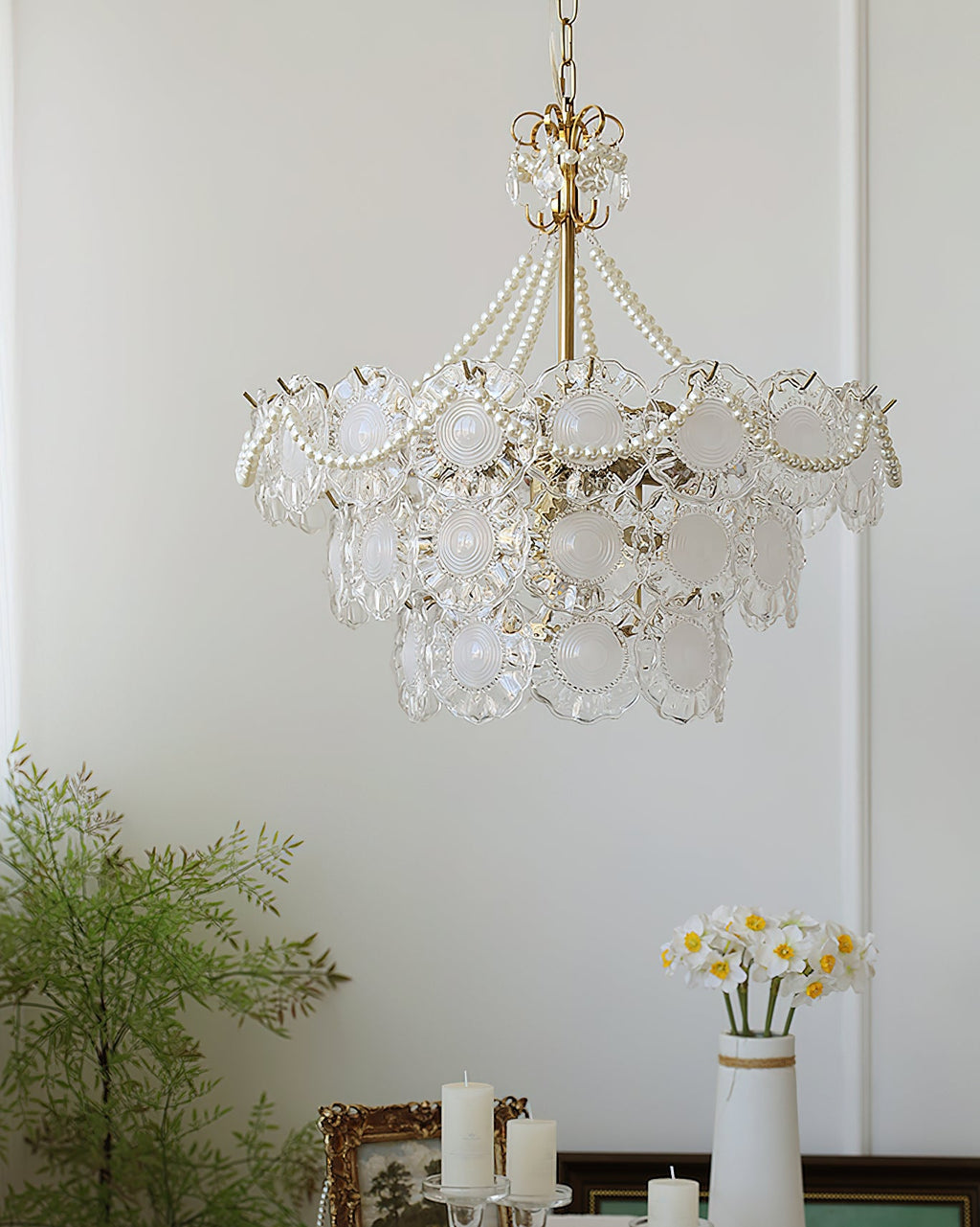 Lampadario classico Falcorai
