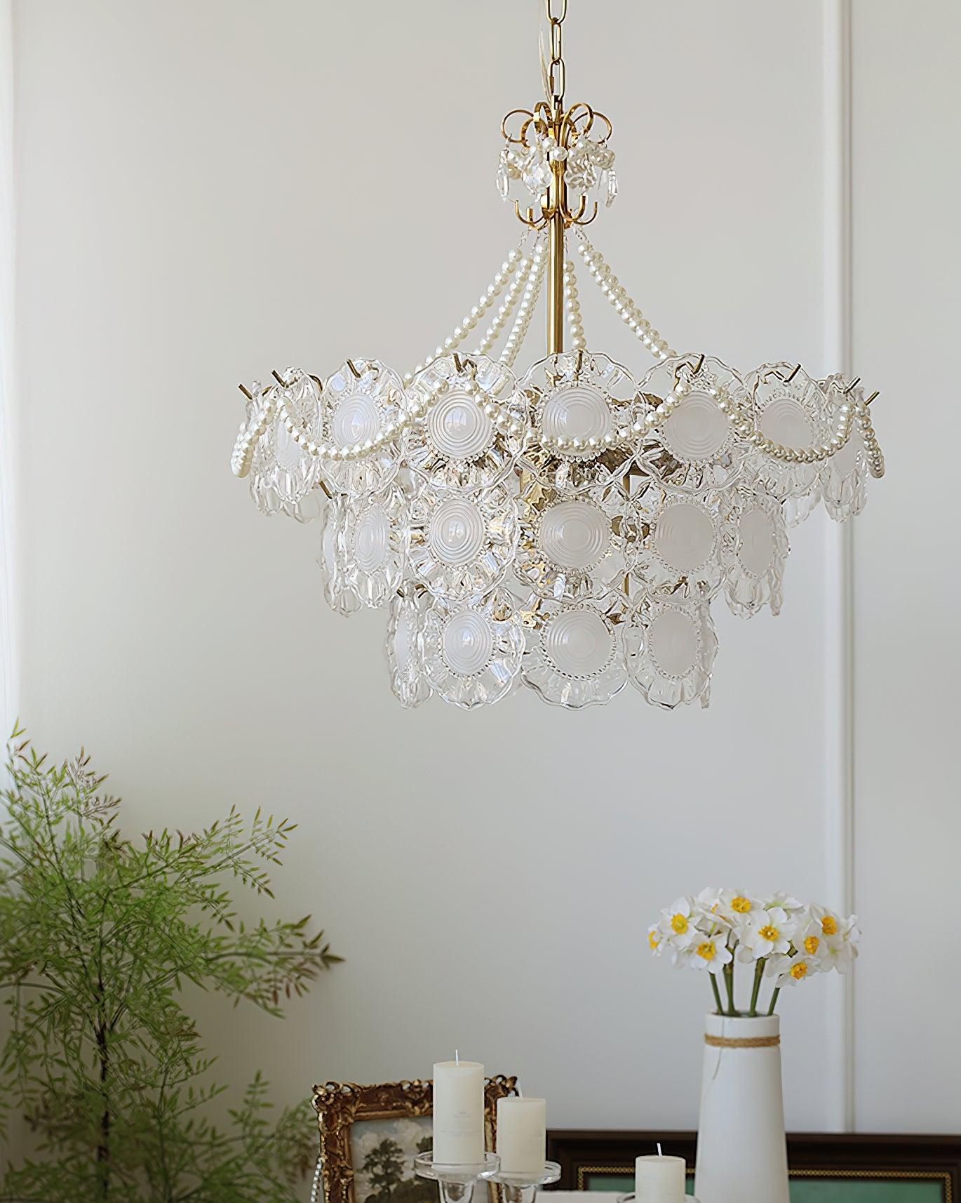 Lampadario classico Falcorai