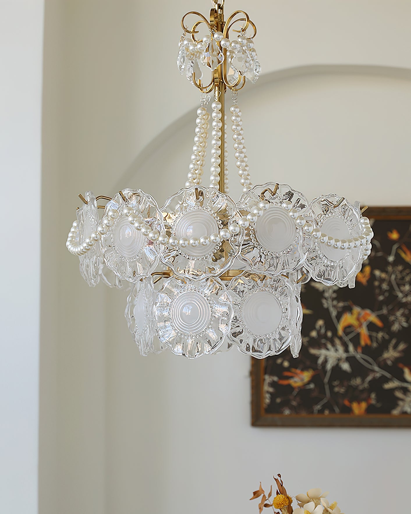 Lampadario classico Falcorai