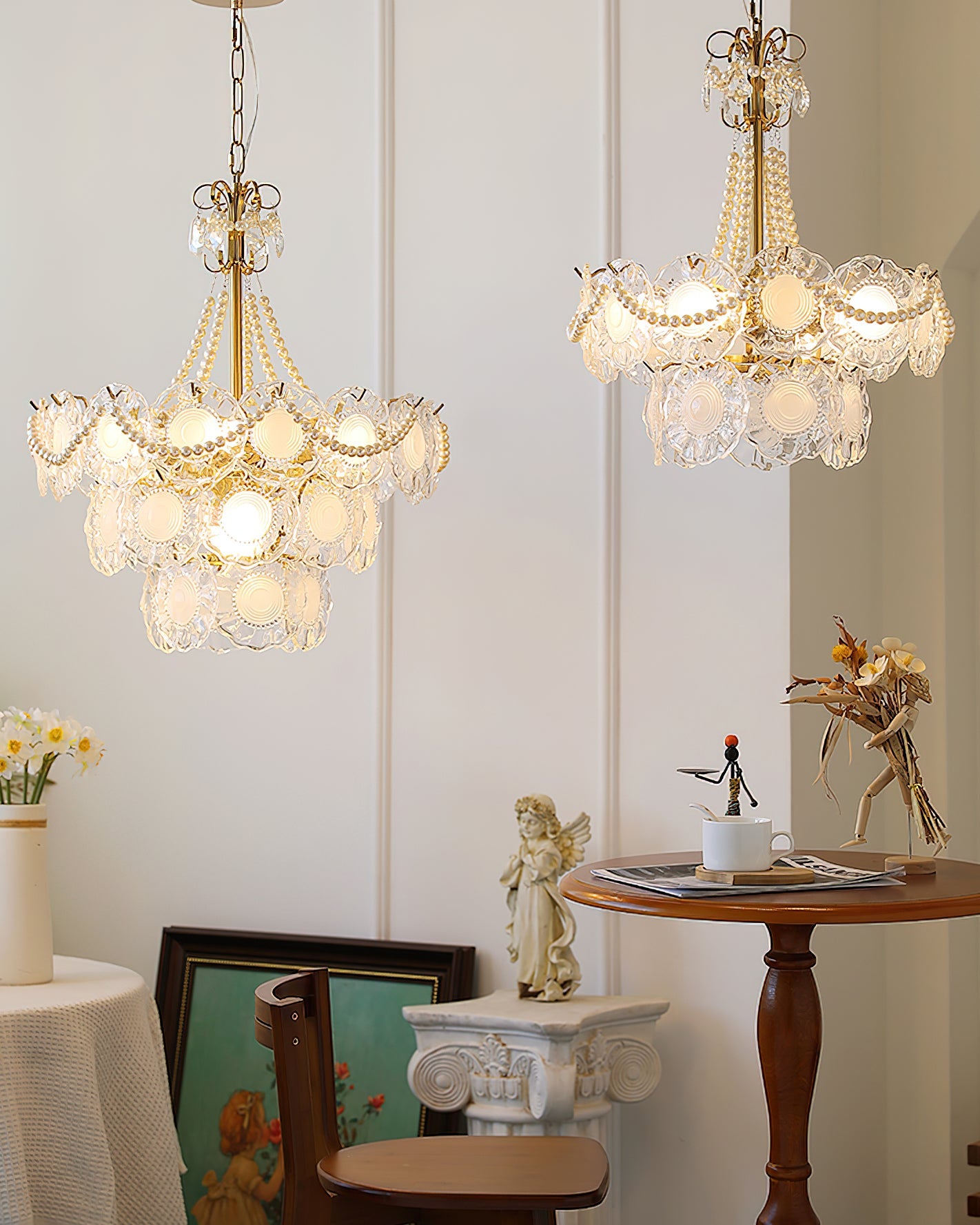 Lampadario classico Falcorai