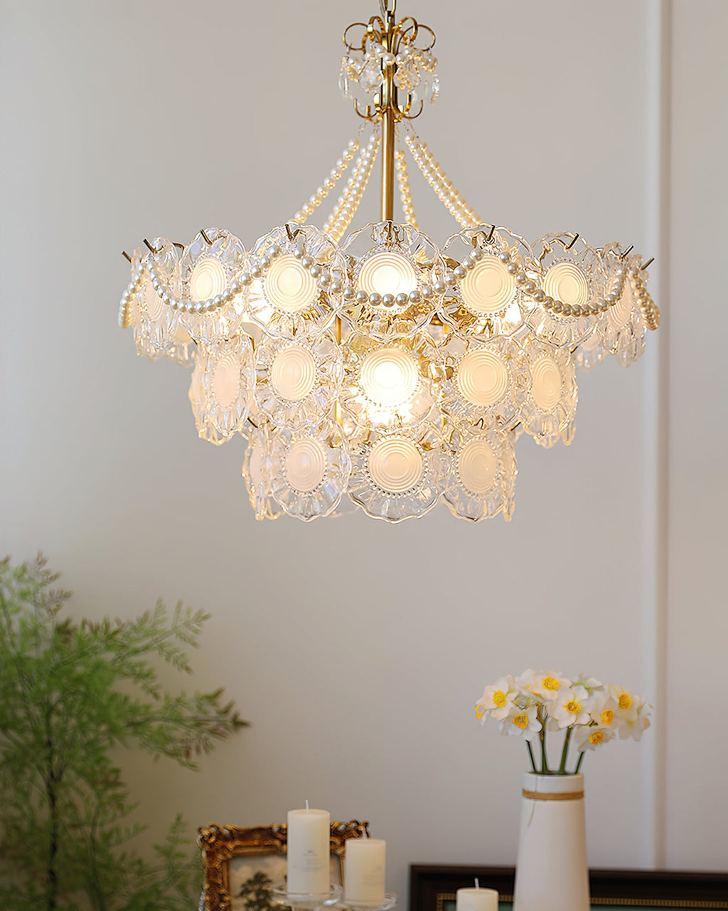 Lampadario classico Falcorai