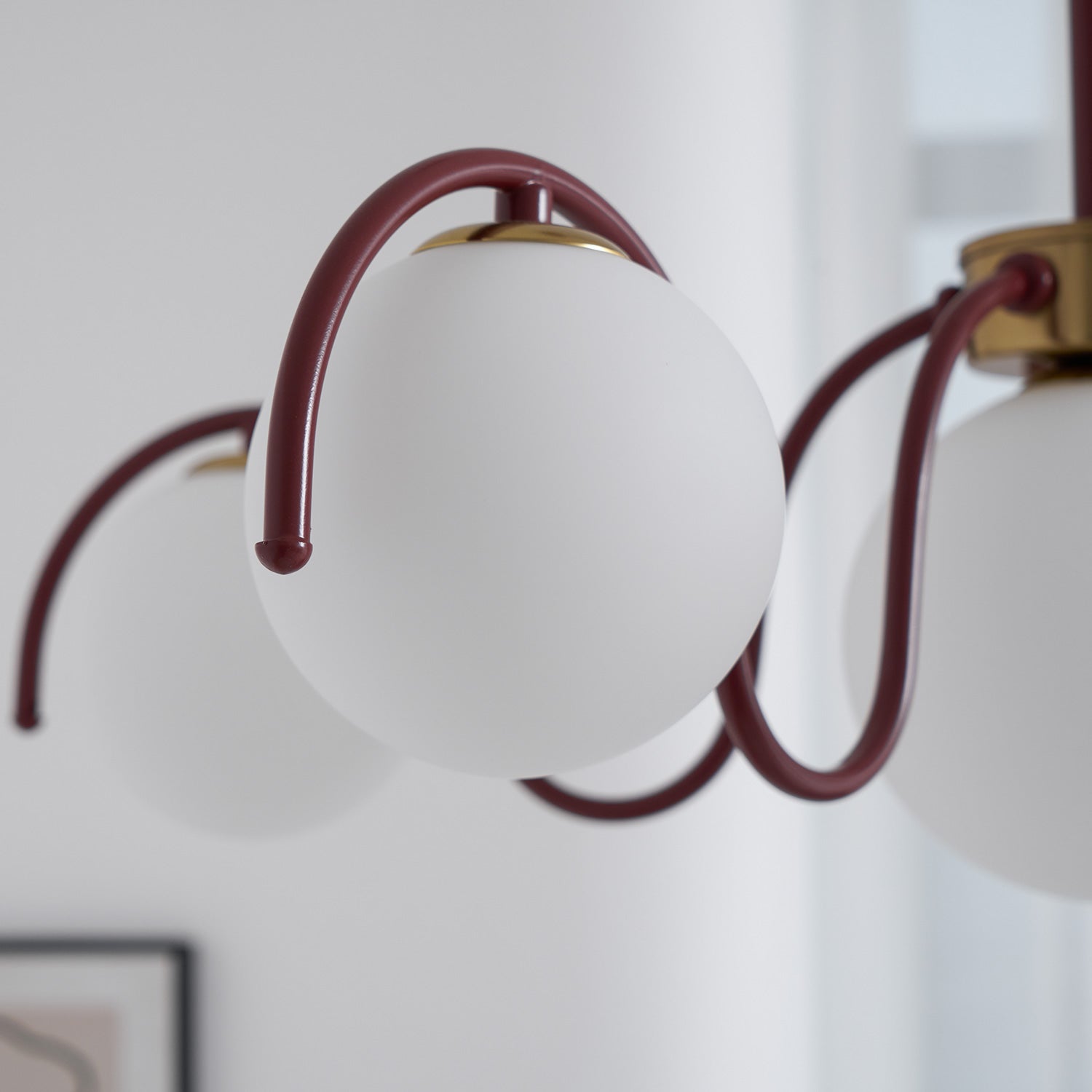Lampadario a globo Riorasa