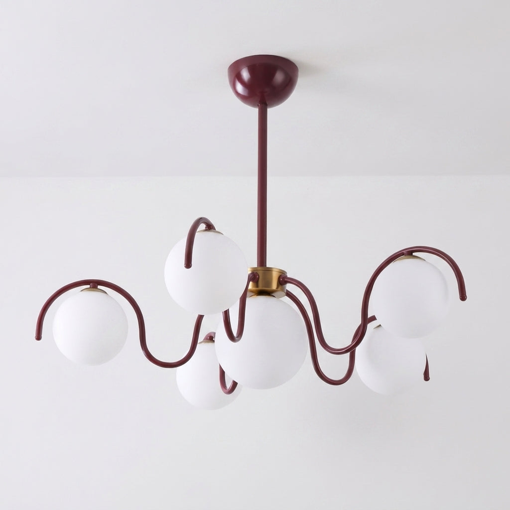 Lampadario a globo Riorasa