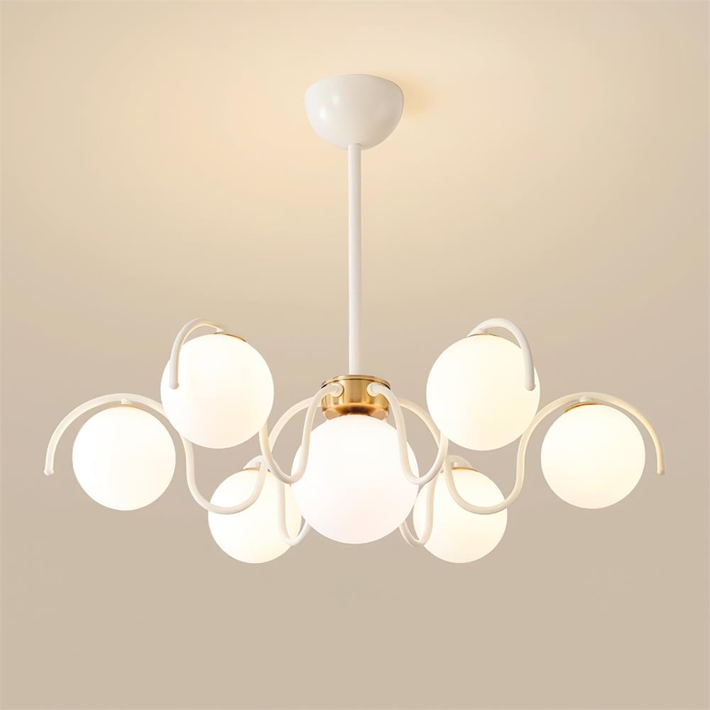 Lampadario a globo Riorasa