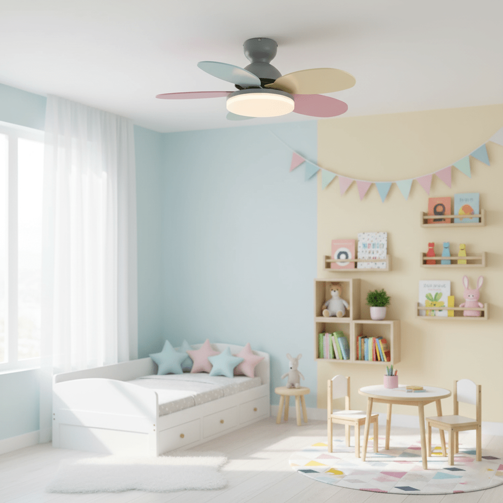 Ventilatore da soffitto con luce Liavela