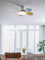 Ventilatore da soffitto con luce Liavela