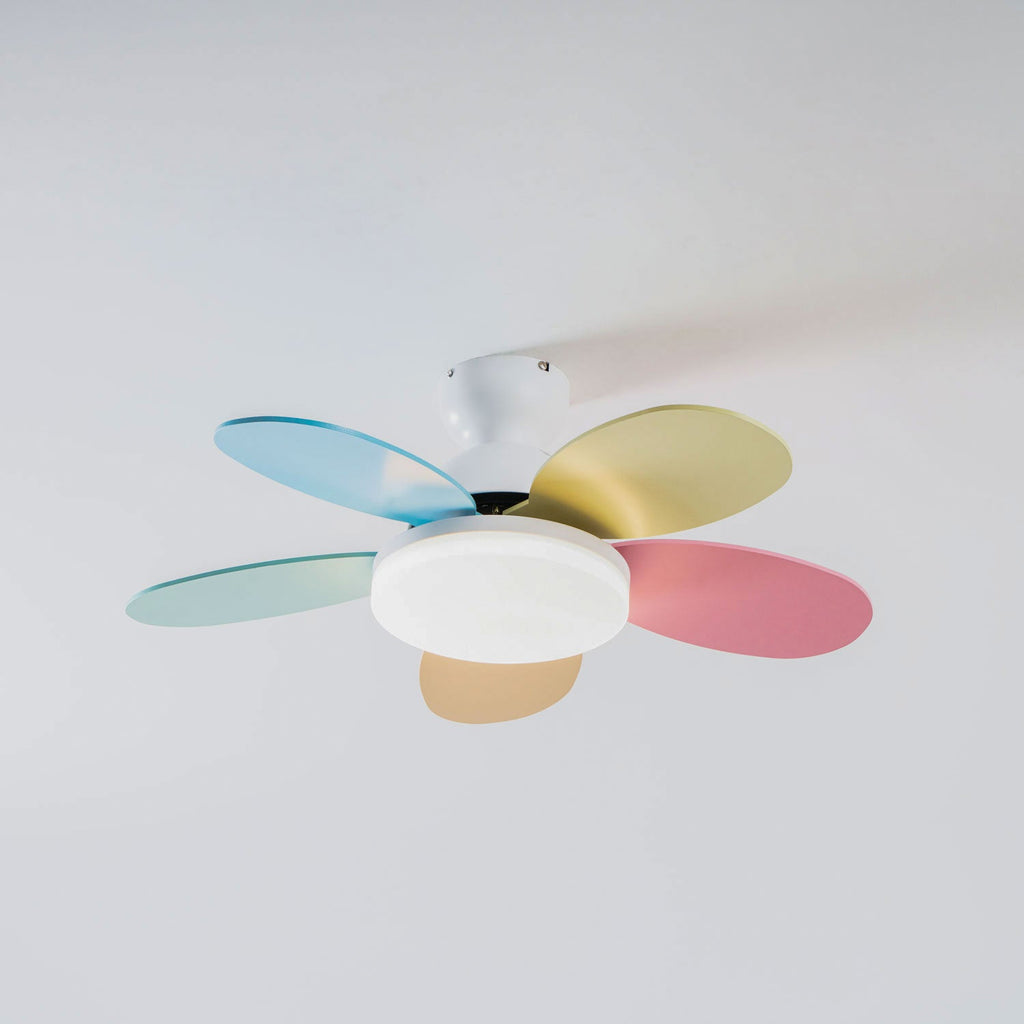 Ventilatore da soffitto con luce Liavela