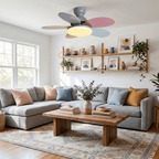 Ventilatore da soffitto con luce Liavela