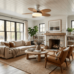 Ventilatore da soffitto con luce Liavela