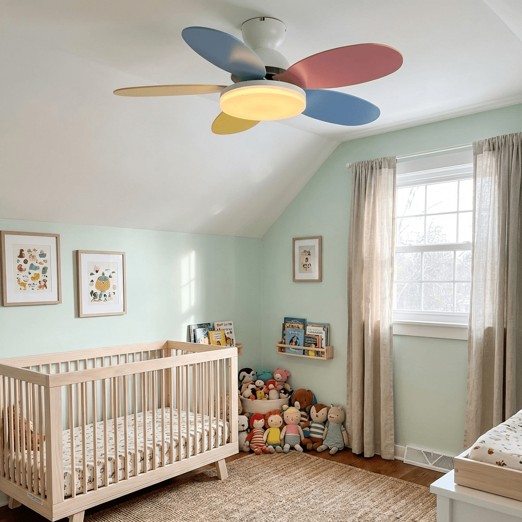 Ventilatore da soffitto con luce Liavela