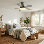Ventilatore da soffitto con luce Liavela