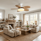 Ventilatore da soffitto con luce Liavela