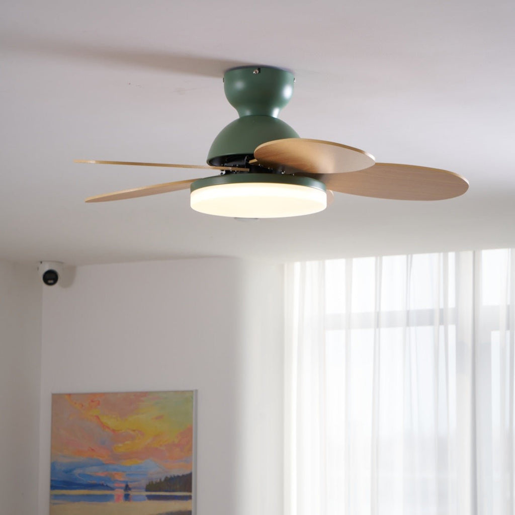 Ventilatore da soffitto con luce Liavela