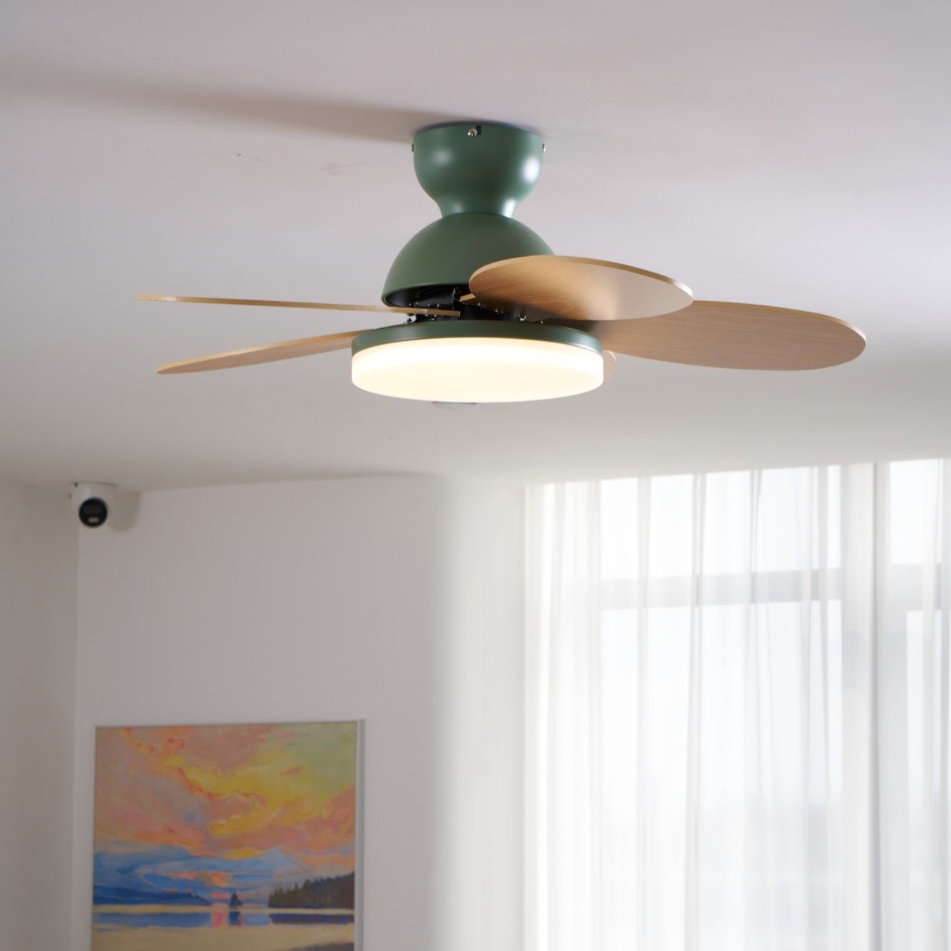 Ventilatore da soffitto con luce Liavela