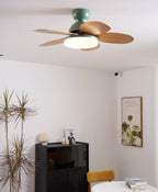 Ventilatore da soffitto con luce Liavela