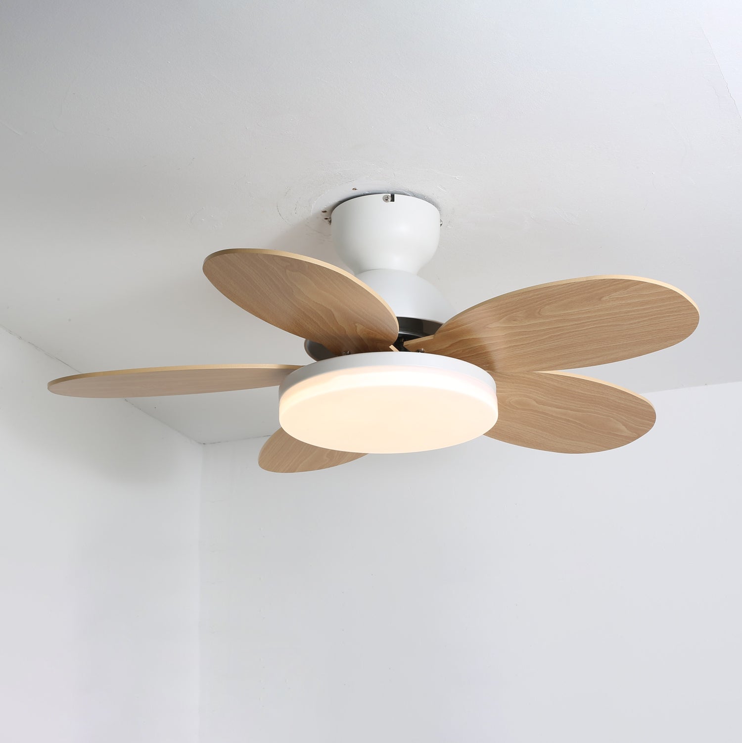 Ventilatore da soffitto con luce Liavela