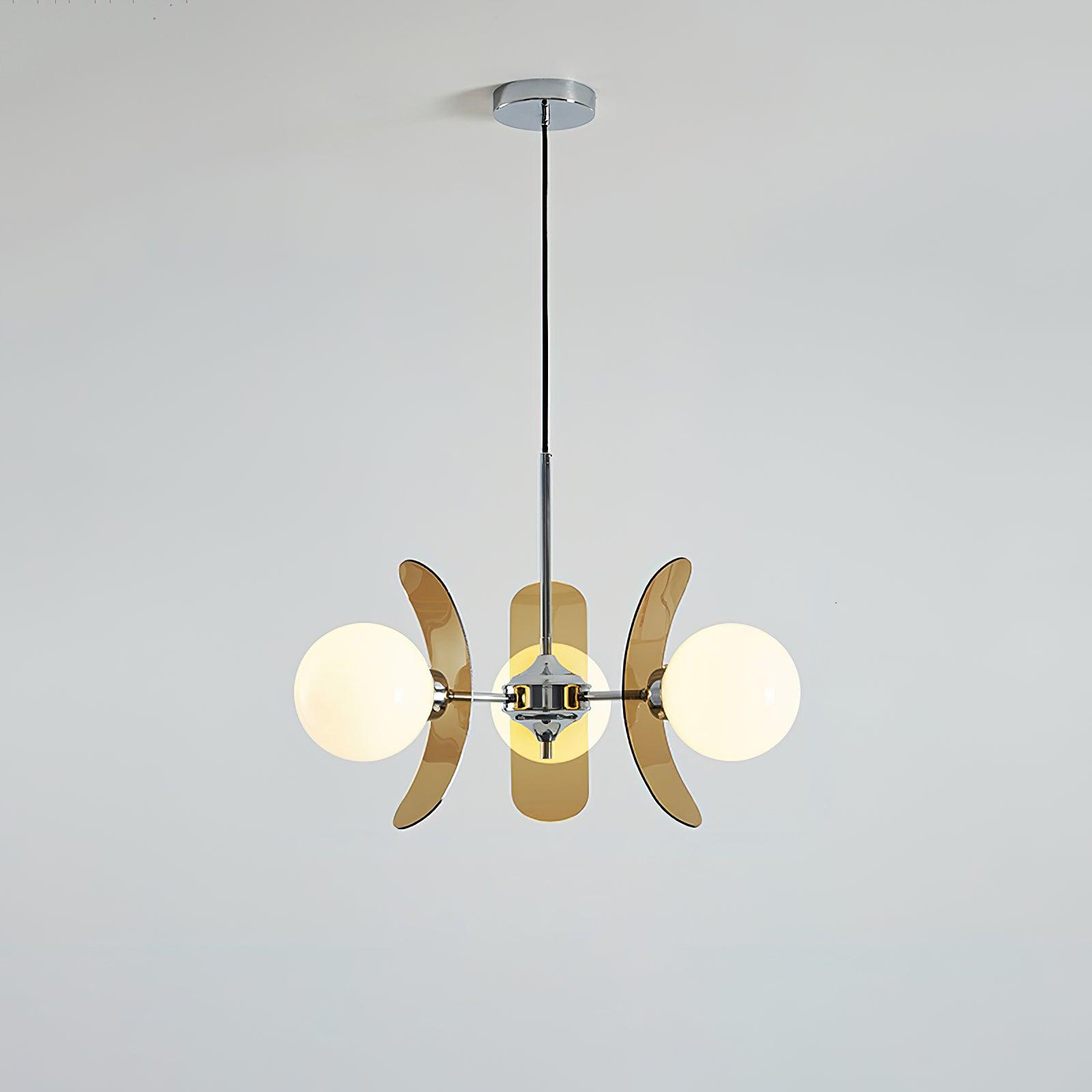Lampadario floreale Torella