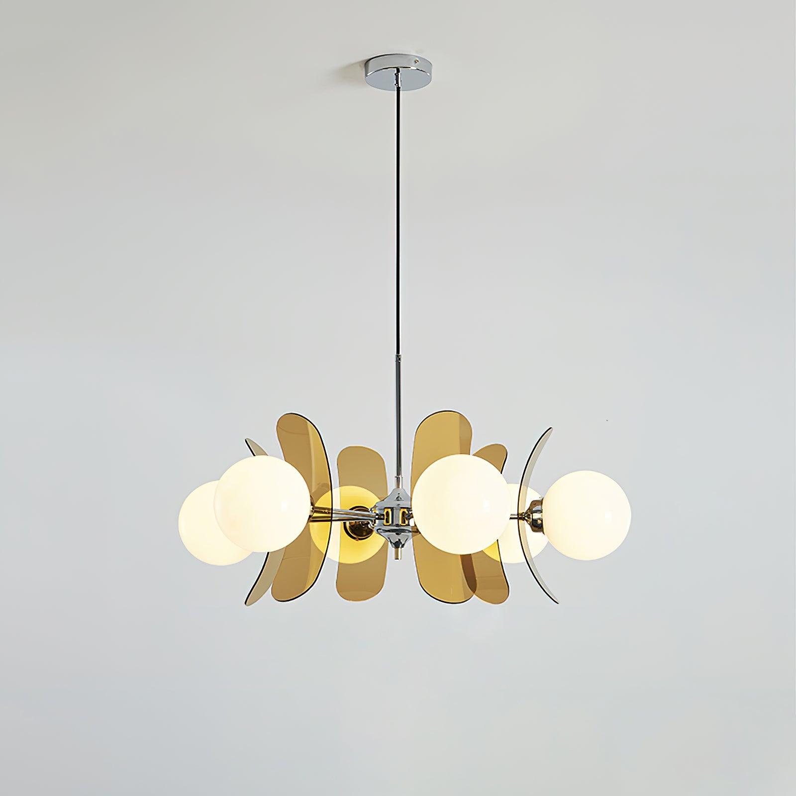 Lampadario floreale Torella
