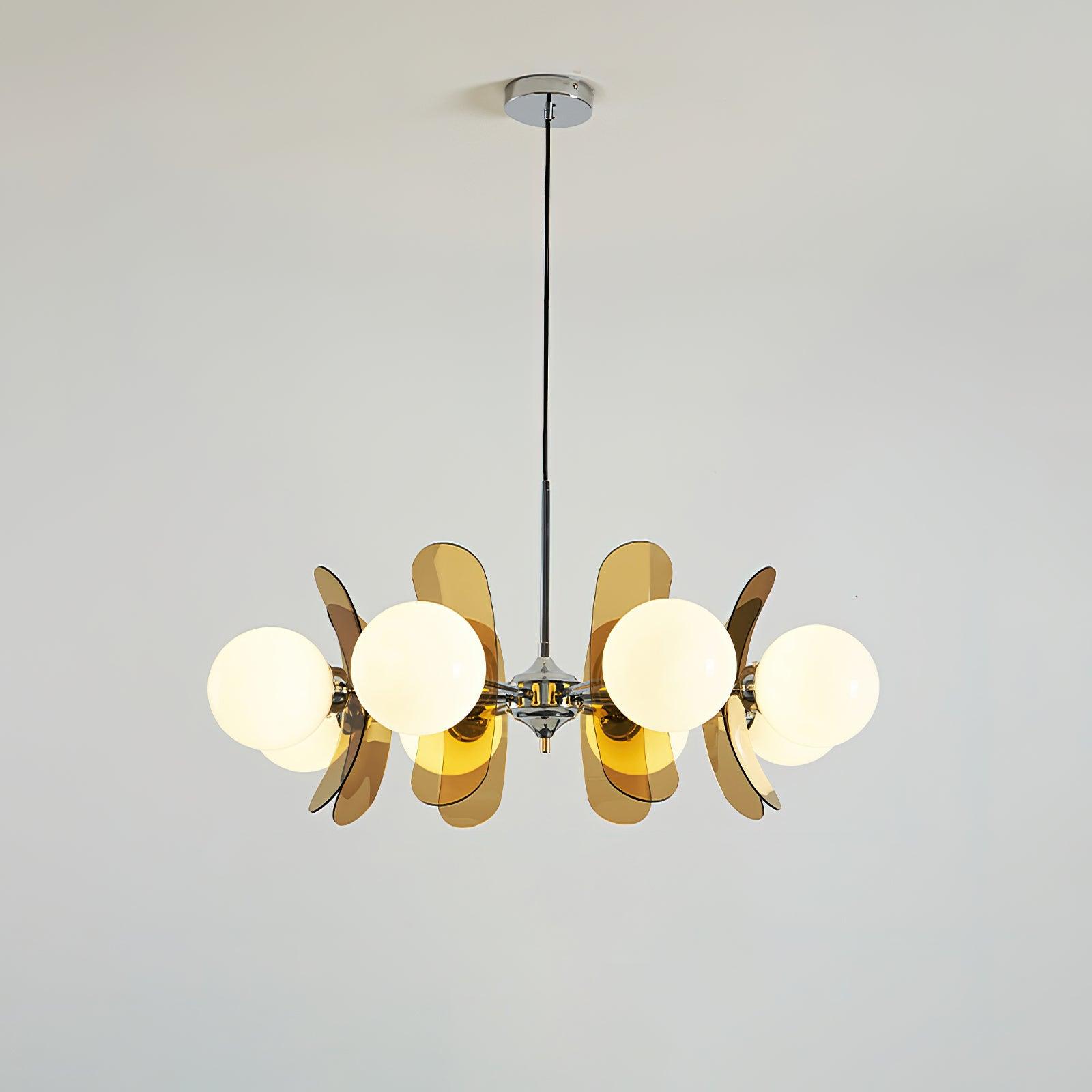 Lampadario floreale Torella