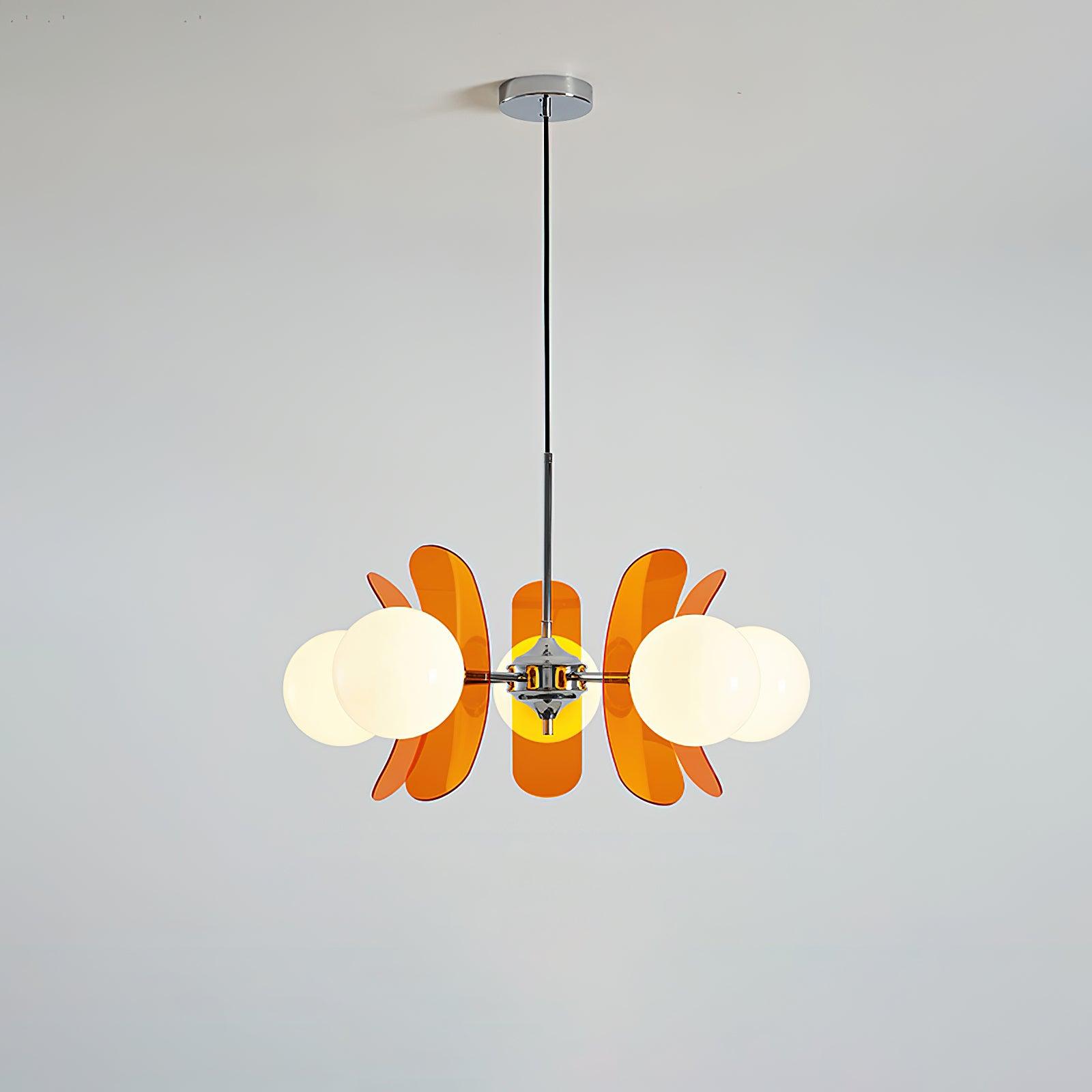 Lampadario floreale Torella