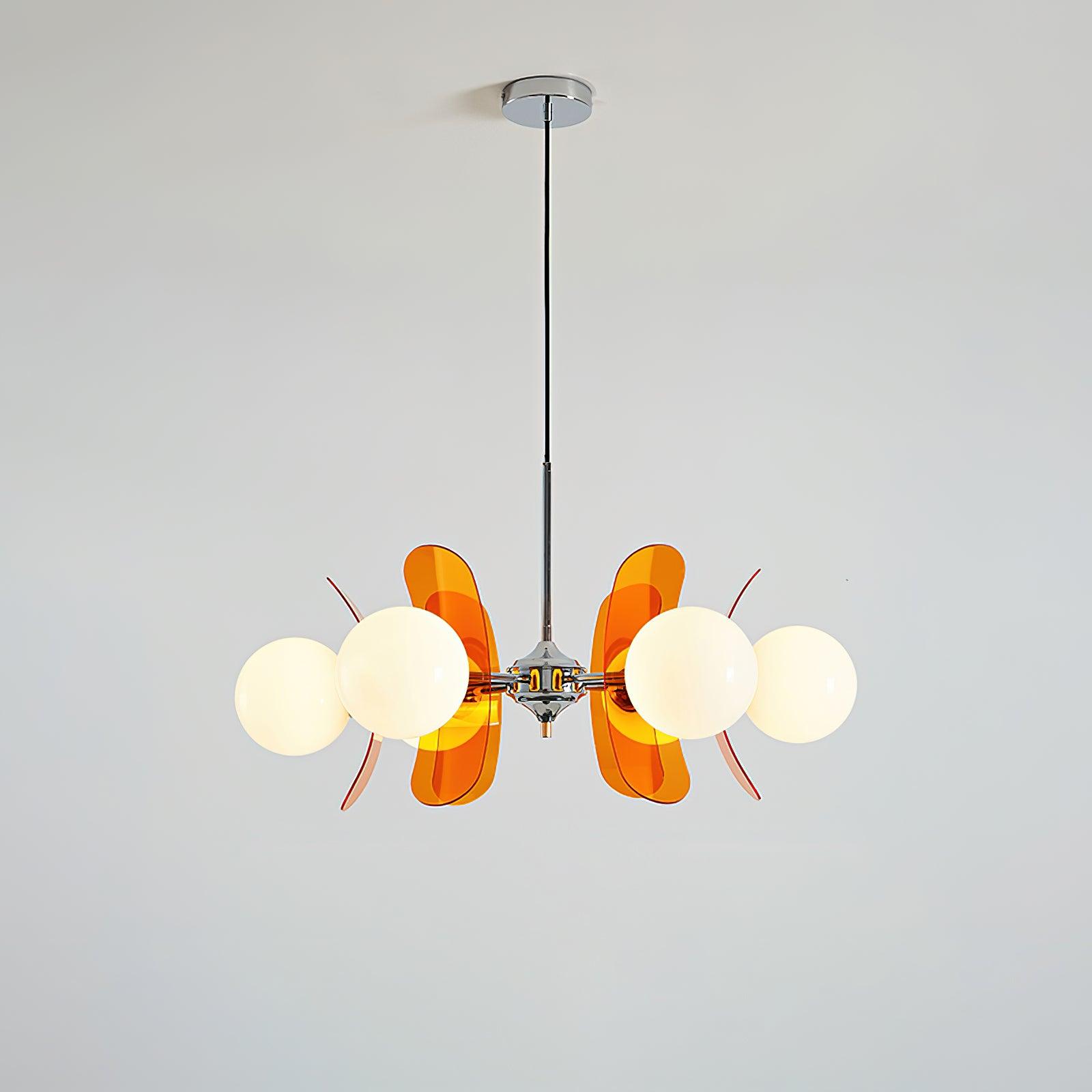 Lampadario floreale Torella