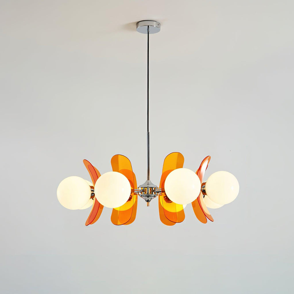 Lampadario floreale Torella
