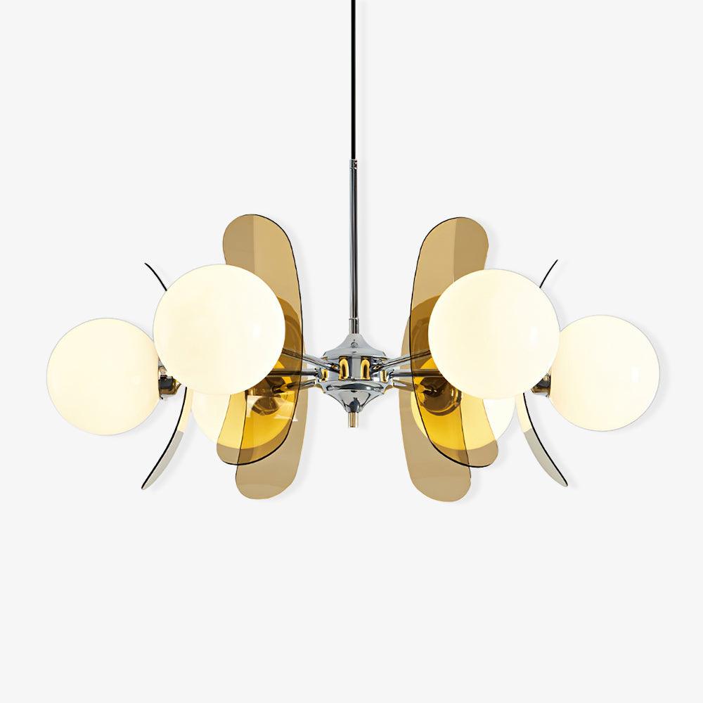 Lampadario floreale Torella