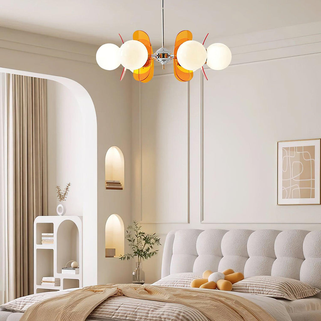 Lampadario floreale Torella