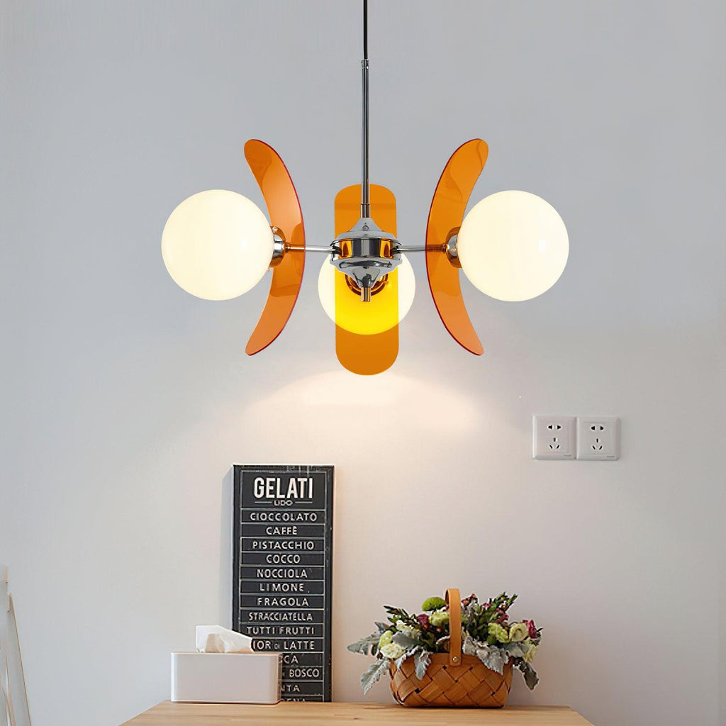 Lampadario floreale Torella