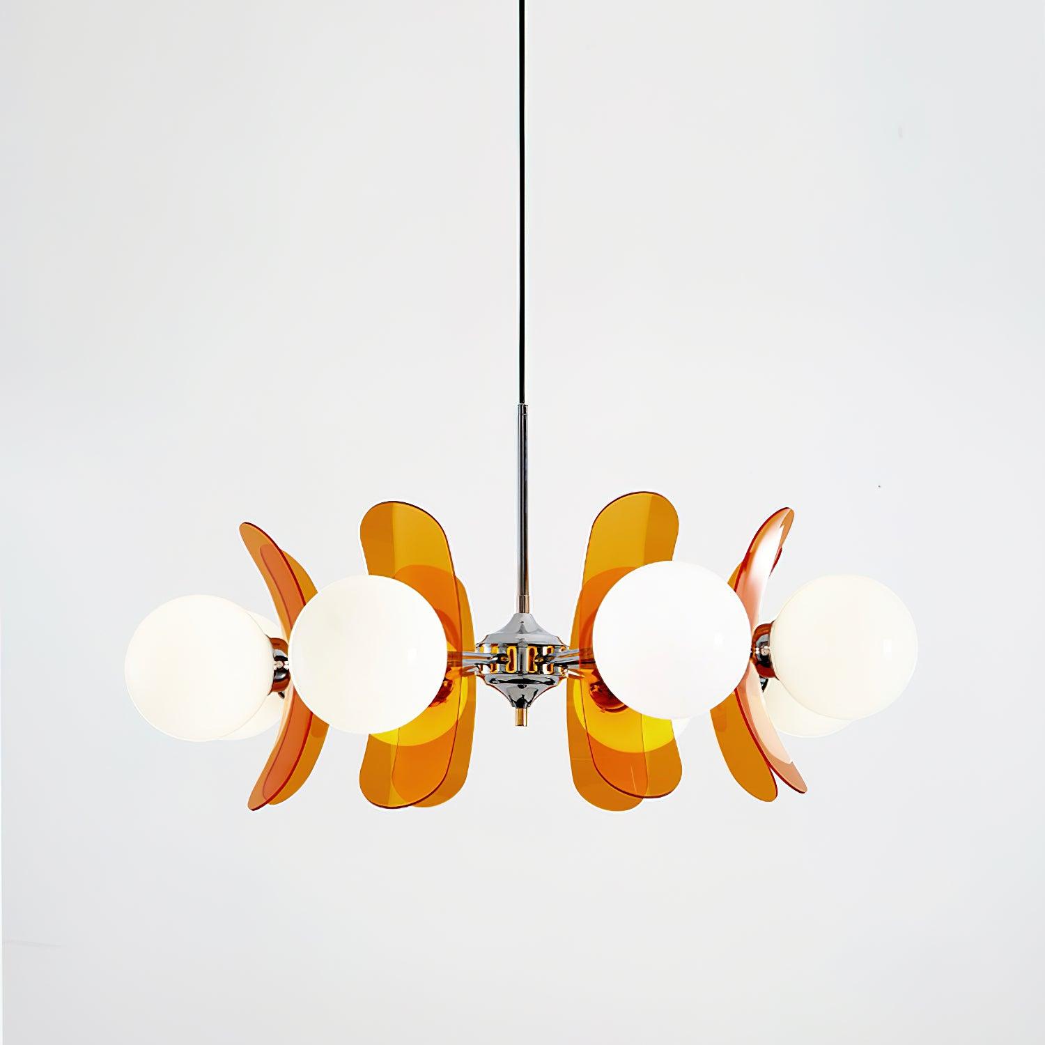 Lampadario floreale Torella