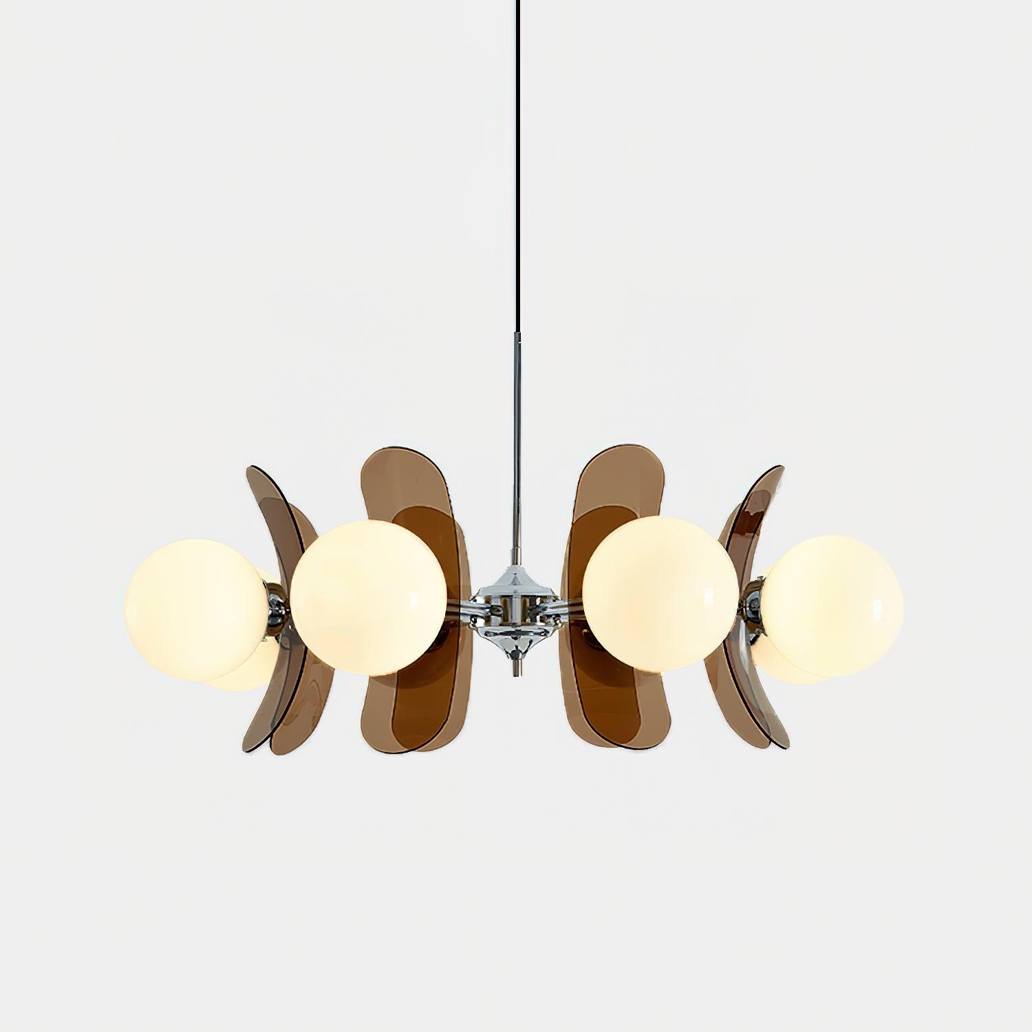 Lampadario floreale Torella
